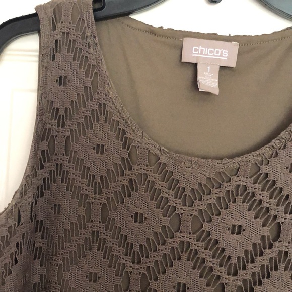 Chocolate lace maxi dress - Picture 6 of 7